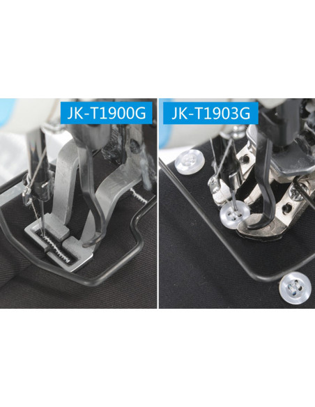 JACK 1900 TRVETTATRICE/ATTACCABOTTONI E UTILIZZO A MOTIVO