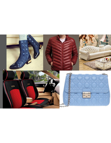 JACK MT-80 MACCHINA A CAMPO PER PIUMINI , AREA 1200X760