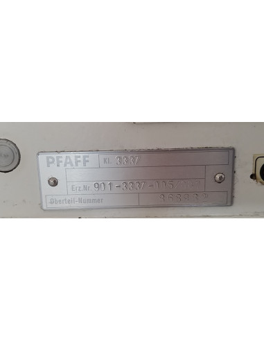 PFAFF 3337 , TRAVETTATRICE