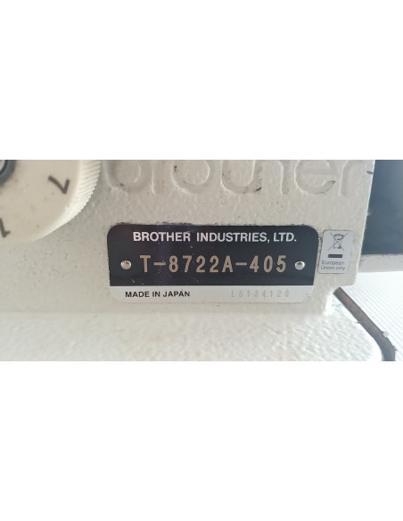 BROTHER T-8722A , LINEARE 2 AGHI