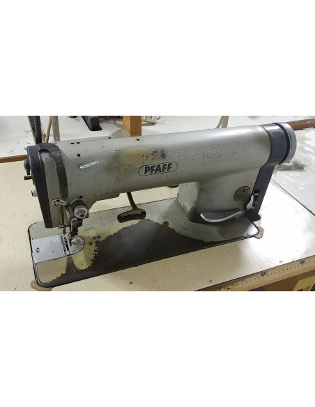 PFAFF 463 , LINEARE CON COLTELLO RIFILATORE