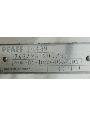 PFAFF 748 , LINEARE CON PULLER E DIFFERENZIALE
