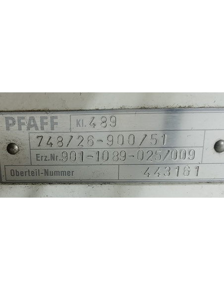PFAFF 748 , LINEARE CON PULLER E DIFFERENZIALE