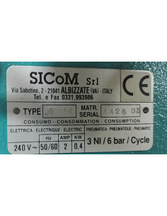 SICOM JG 116 , RIVETTATRICE 2