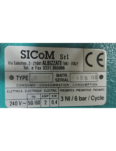 SICOM JG 116 , RIVETTATRICE