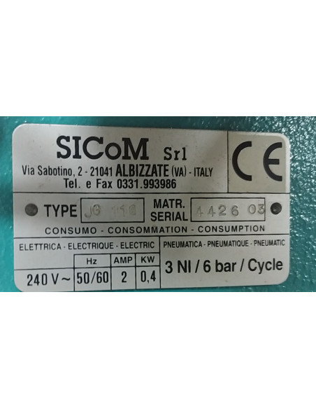 SICOM JG 116 , RIVETTATRICE