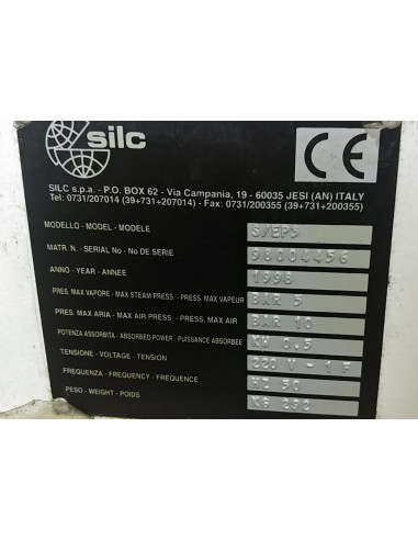 SILC S/EP3 , PRESSA PER FORMA