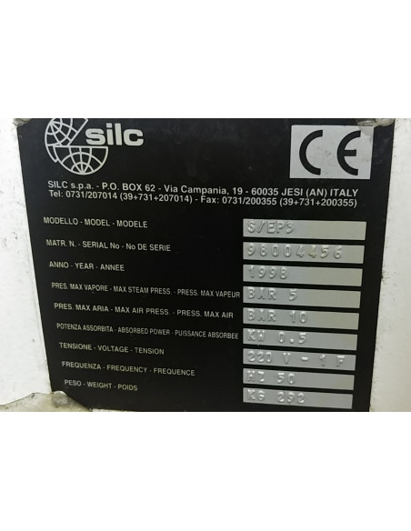 SILC S/EP3 , PRESSA PER FORMA