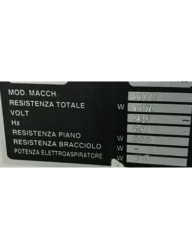 TECNO VAPOR , ASSE DA STIRO