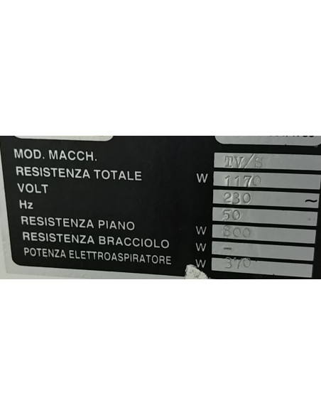 TECNO VAPOR , ASSE DA STIRO