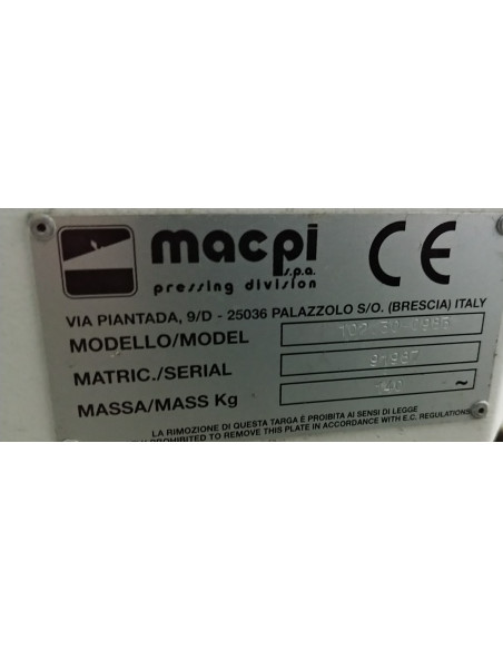 MACPI 102.30-0985 , ASSE DA STIRO A FORMA CURVA