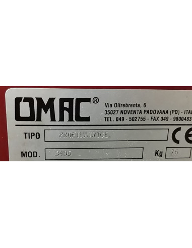 OMAC 3405 , PROFILATRICE