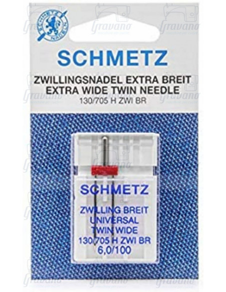 SCHMETZ AGO DOPPIO UNIVERSALE EXTRA LARGE 130/705 H-ZWI-BR - 6.0/100