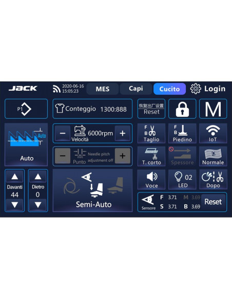 JACK C6 TAGLIACUCE DIGITALE