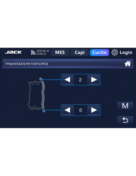 JACK C6 TAGLIACUCE DIGITALE